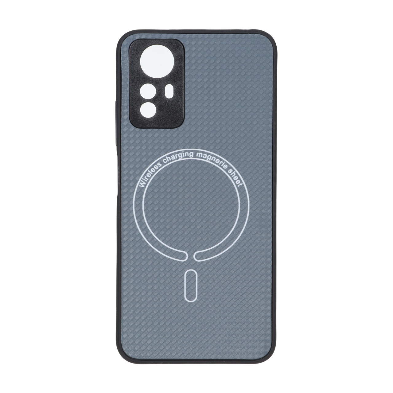 قاب کربنی طرح Magnetic محافظ لنزدار مناسب برای شیائومی Redmi Note 12S