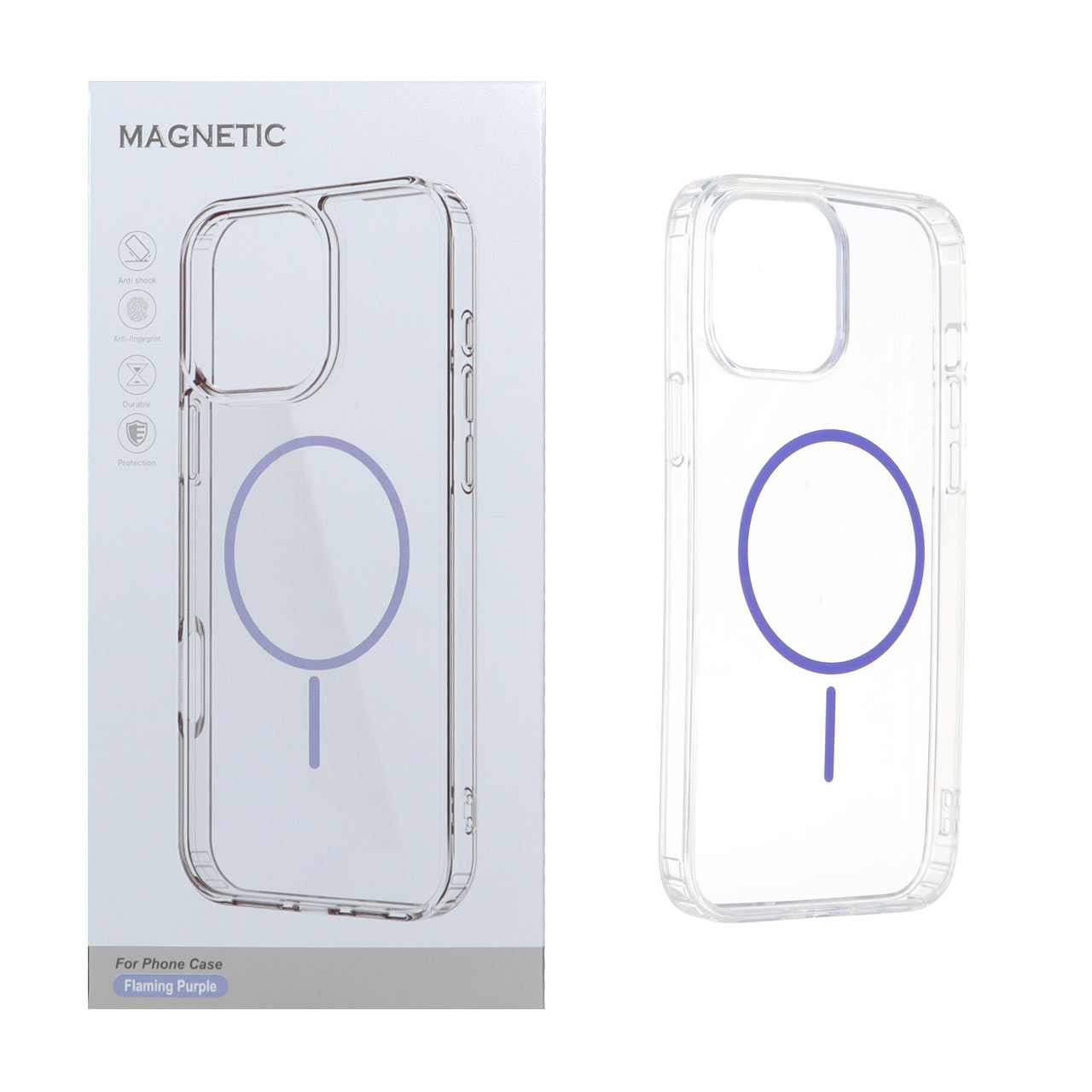 قاب اورجینال Magnetic دور ژله ای MagSafe مناسب برای آیفون 13 پرو مکس