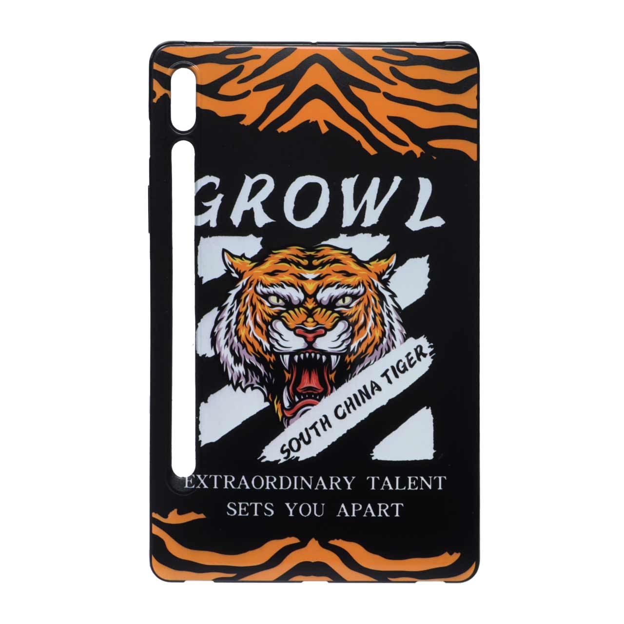 قاب تبلت طرح ببر جنوبی Growl مناسب برای تبلت سامسونگ گلکسی تب S7 SM-T875