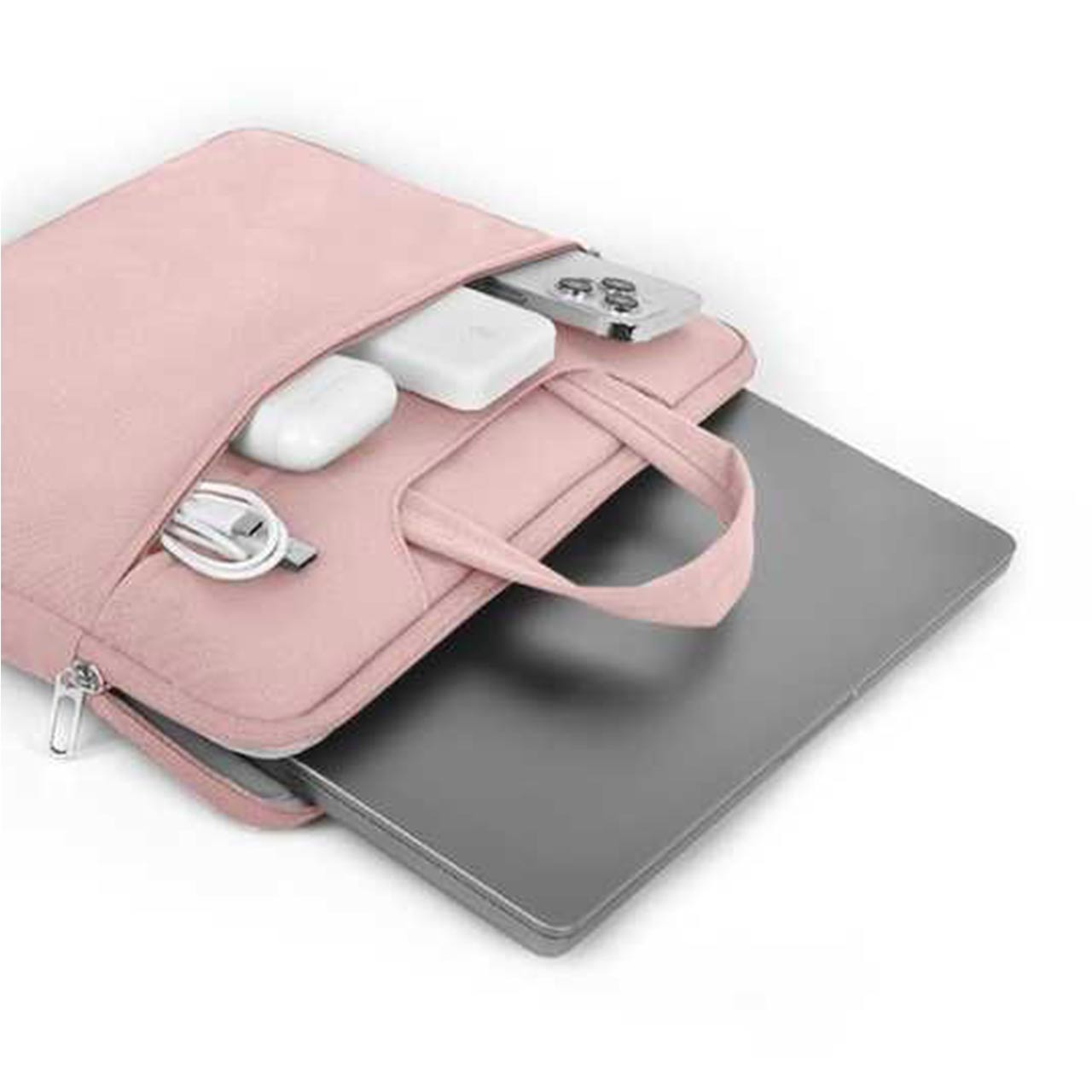 کیف لپ تاپ 14 اینچی Wiwu مدل Vivi Laptop Handbag - صورتی