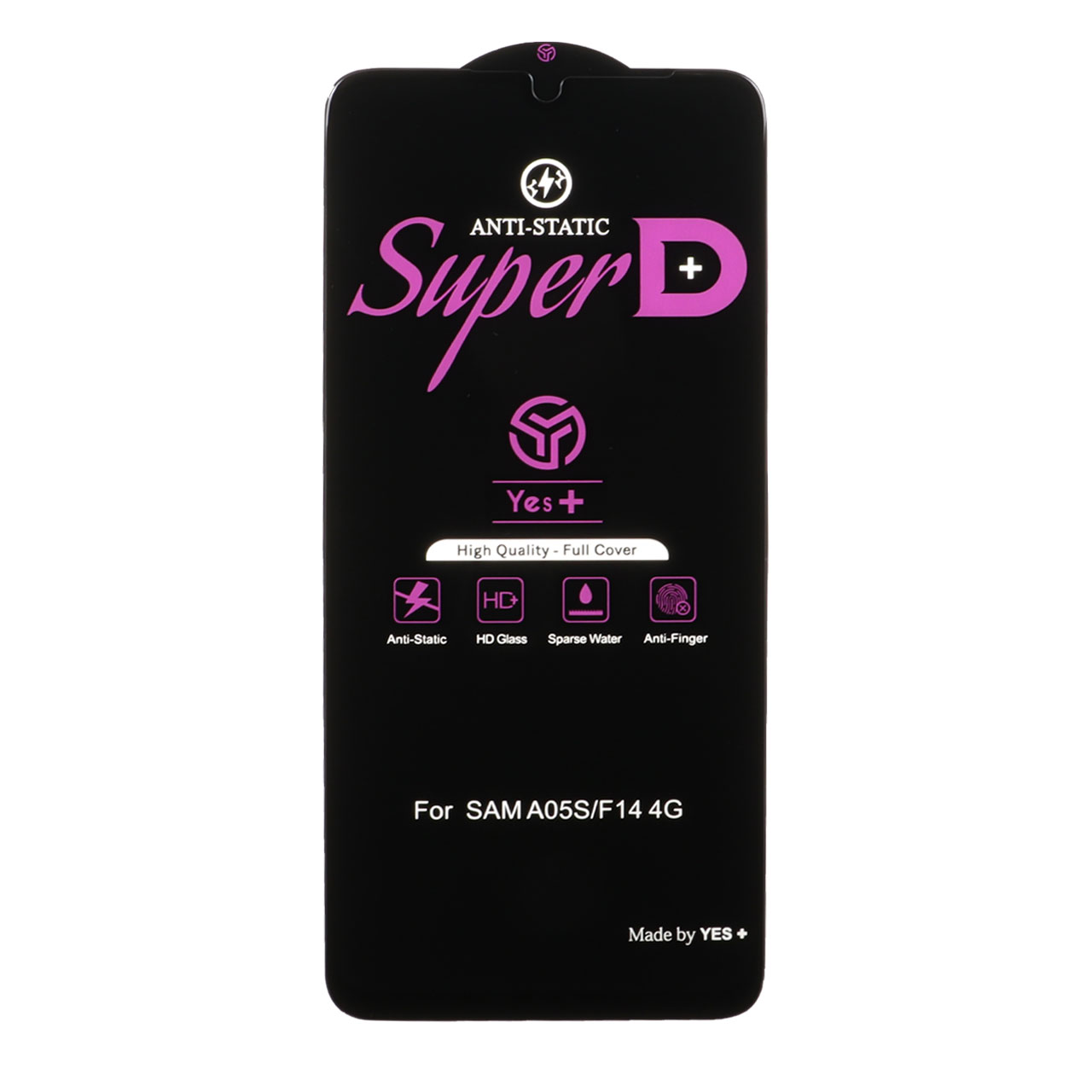 محافظ صفحه نمایش شیشه ای Super D Anti Static Yes Plus مدل Samsung Galaxy A07 / A06 / A05S / Realme C51 / Realme C53 / Narzo N53