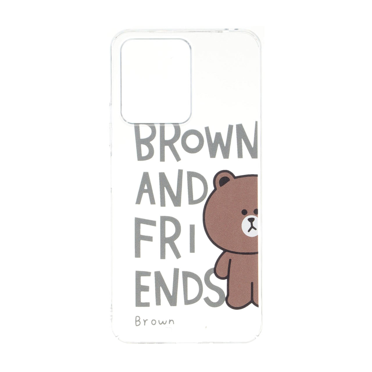 قاب طرح Brown and Friends پشت سخت شفاف مناسب برای شیائومی ردمی 13 سی و پوکو سی 65