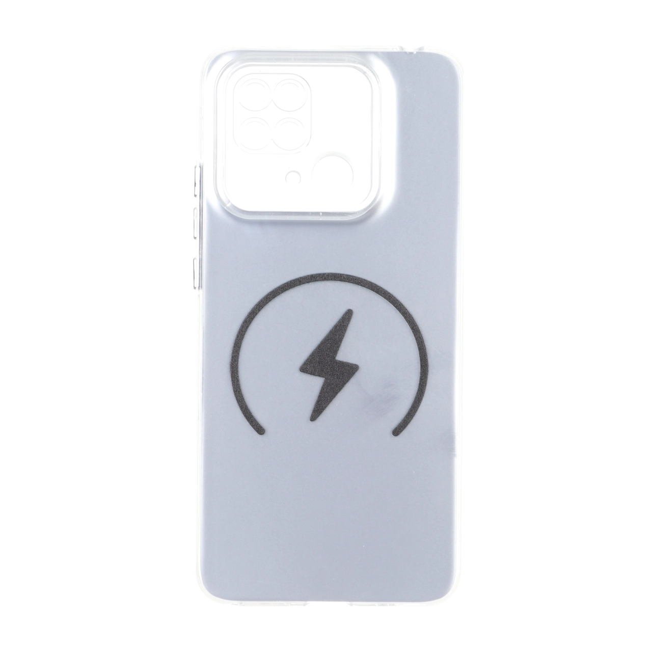 قاب طرح مگ سیف Spark لنز شفاف SO COOL نقره ای مناسب برای شیائومی ردمی 10C، ردمی 10 پاور و پوکو C40