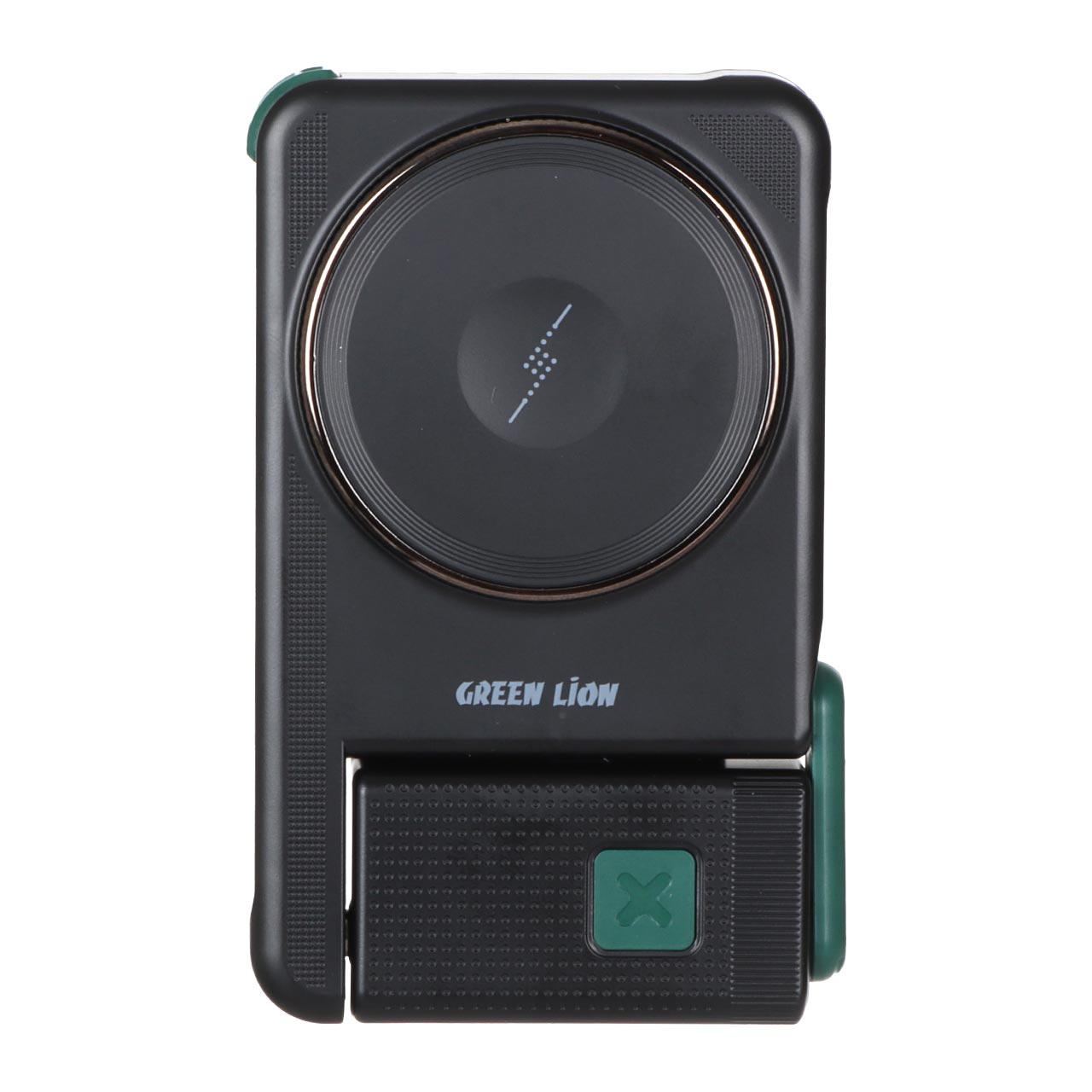 پاوربانک مگ سیف Green Lion Rotex مدل GNROMAG10BK با ظرفیت 10000mAh و توان 22.5W مشکی