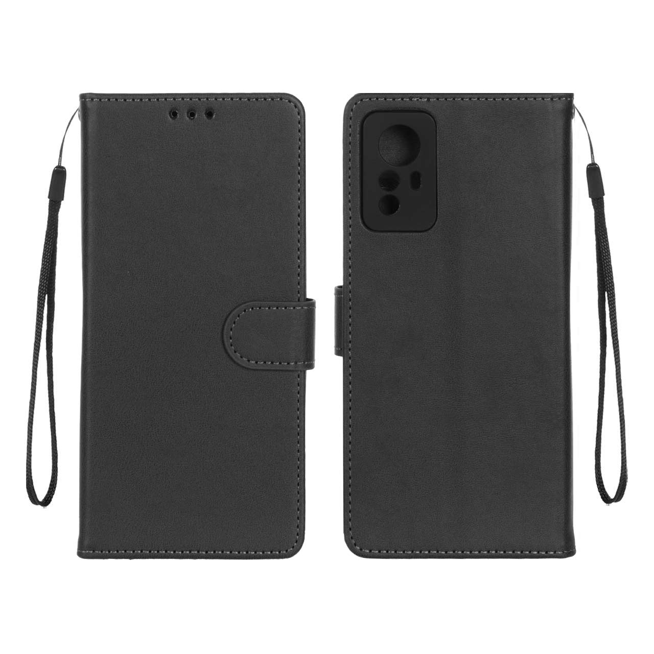 کیف موبایل مگنتی درجه یک MNC مدل Xiaomi Redmi Note 12S - مشکی