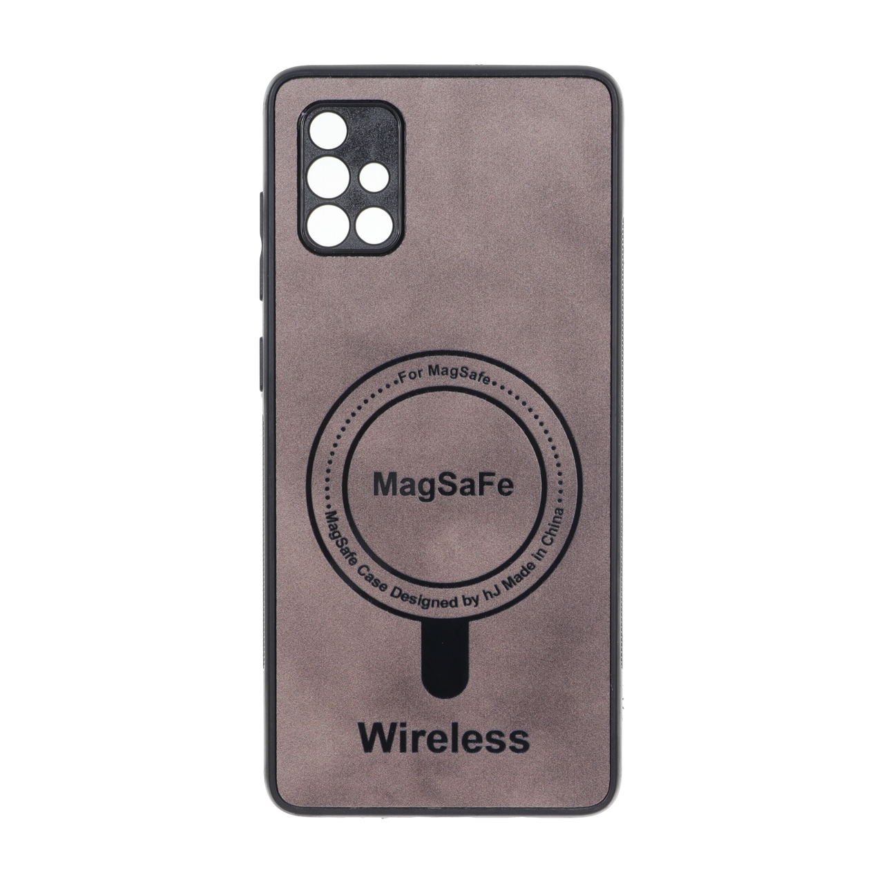 قاب Wireless طرح مگ سیف با محافظ لنز برجسته مناسب برای سامسونگ گلکسی A71