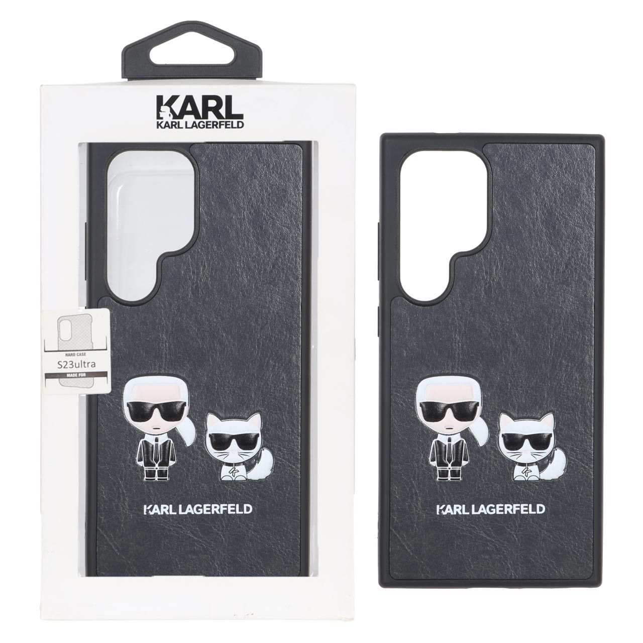 قاب طرح Karl Lagerfeld چرمی مناسب برای سامسونگ گلکسی S24 اولترا