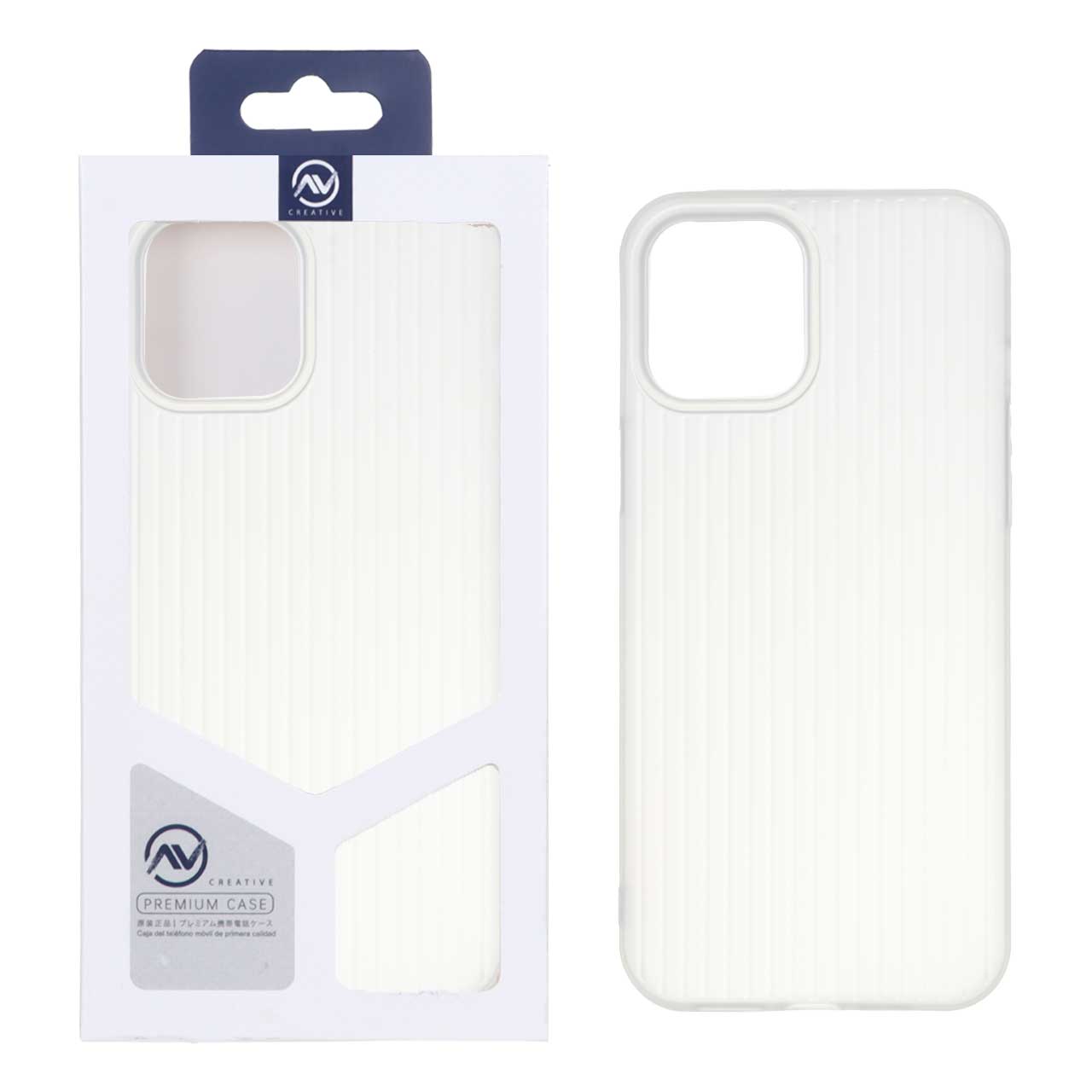 قاب طرح Line Case ژله ای شفاف مناسب برای آیفون 12 پرو مکس