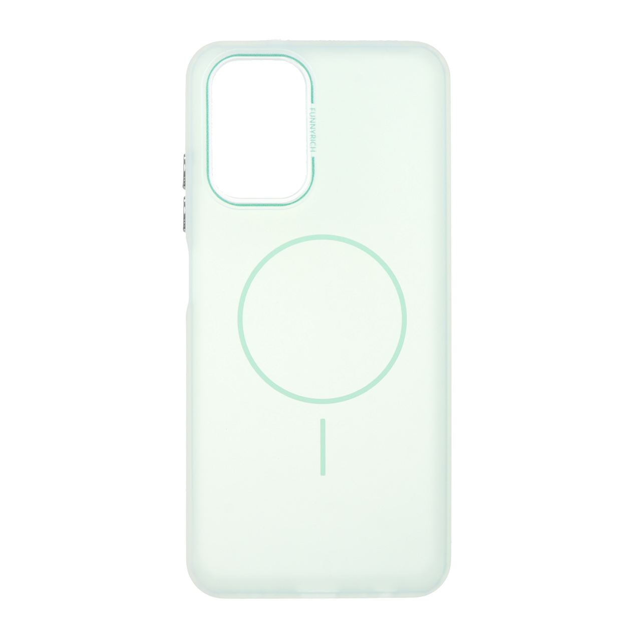 قاب مات Funnyrich طرح مگ سیف دور مات Xiaomi Redmi Note 10 4G / Redmi Note 10S / Poco M5S - سبز