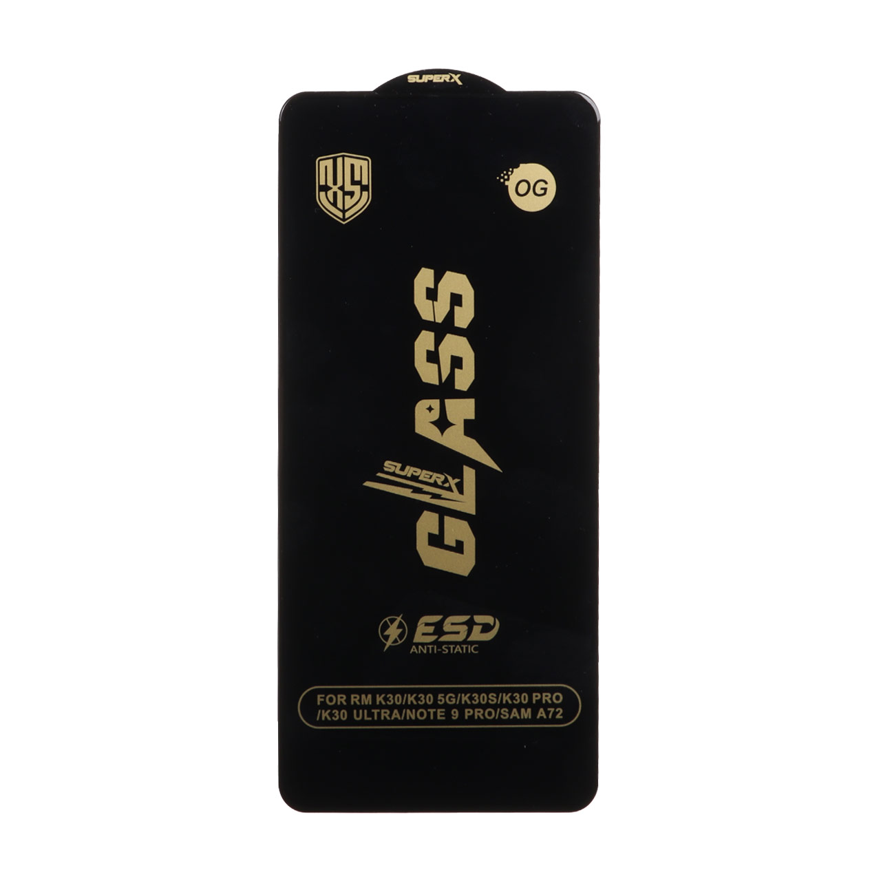 محافظ صفحه نمایش شیشه ای درجه یک Full Cover Super X OG - ESD OVOG مدل Xiaomi Poco X3 / Poco X3 Pro / Redmi Note 9S / Redmi Note 9 Pro / Redmi Note 9 Pro Max / Poco F5 Pro / Mi 12T / Mi 12T Pro / Mi 11T / Mi 11T Pro / Mi 10T / Mi 10T Pro