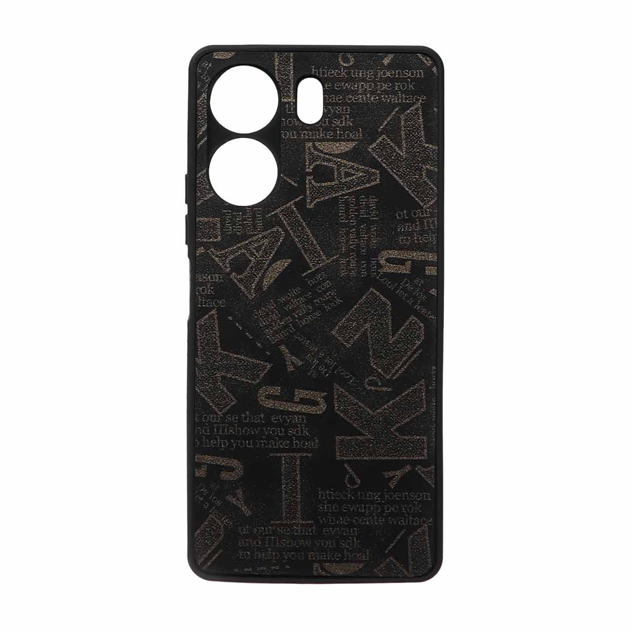 قاب آلفابت محافظ لنزدار Xiaomi Redmi 13C / Poco C65 - طرح 89