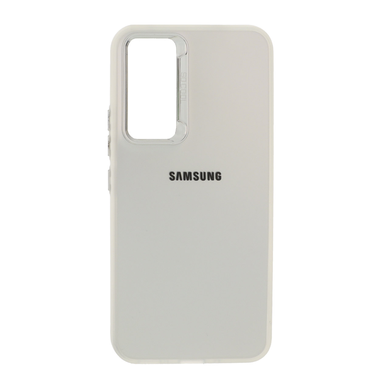 قاب طرح SO COOL لنز متال لوگودار نقره ای مناسب برای سامسونگ گلکسی A54