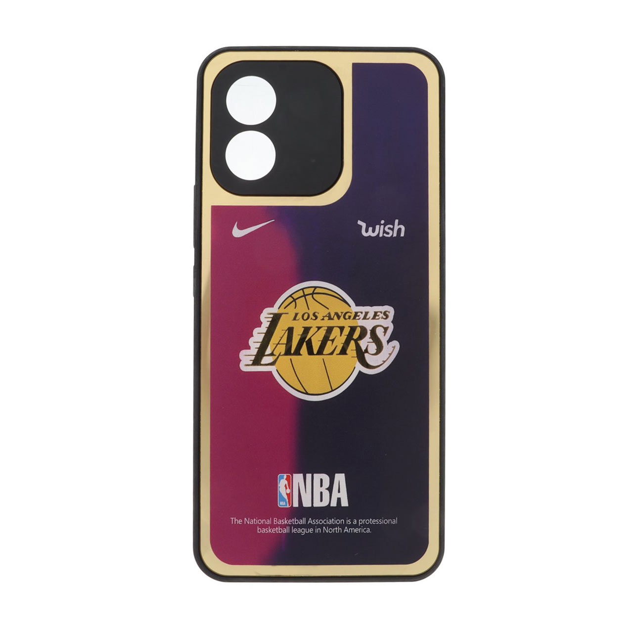 قاب لاکچری دور طلایی طرح تیم لس آنجلس لیکرز و NBA مناسب برای آنر X5