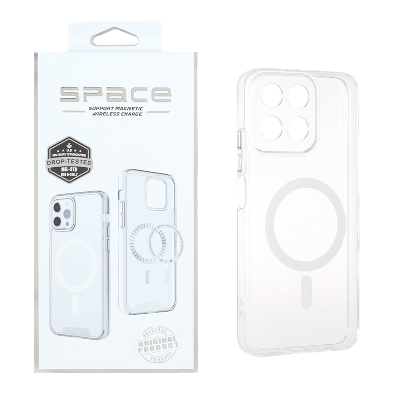 قاب شفاف مگ سیف Space مناسب برای هانر X7c