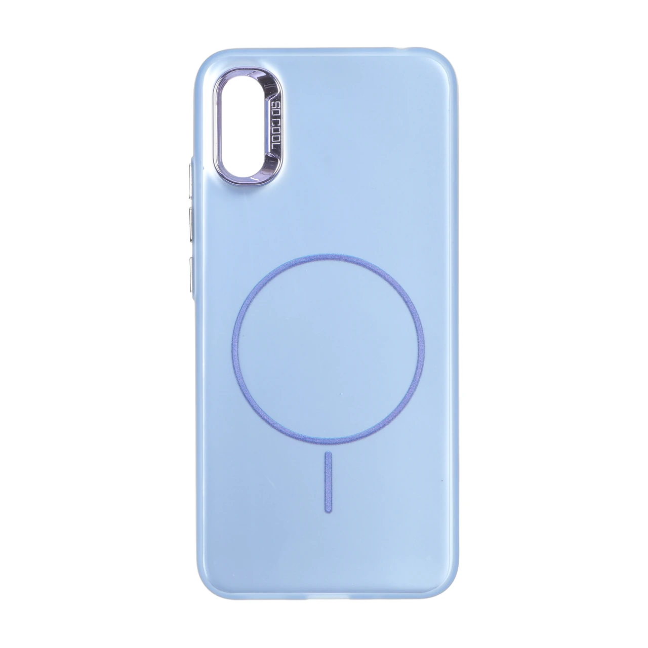 قاب SO COOL طرح مگ سیف Slim مدل Xiaomi Redmi 9A / Redmi 9A Sport / Redmi 9AT - آبی