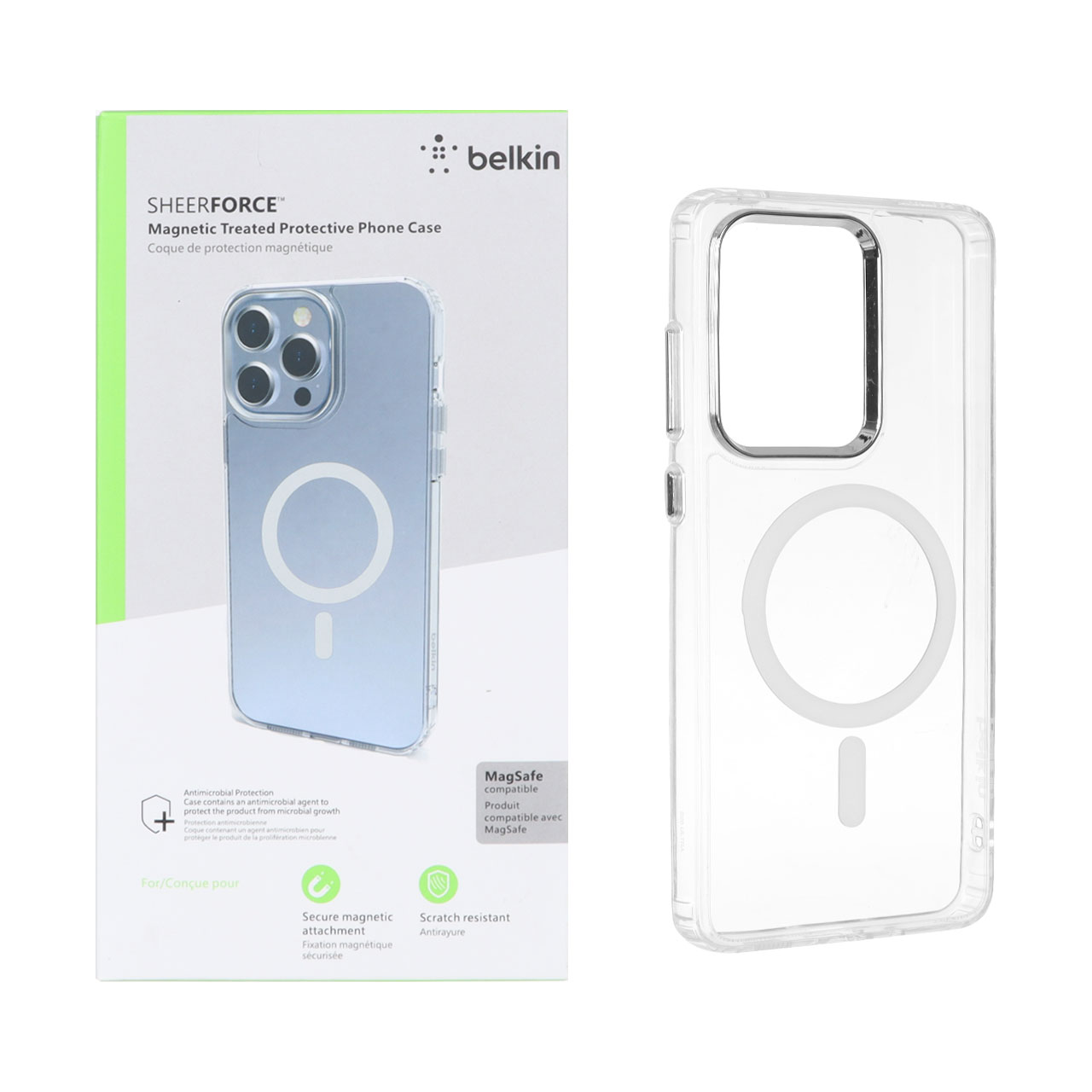 قاب شفاف مگ‌سیف Belkin SheerForce مناسب برای سامسونگ گلکسی S20 اولترا