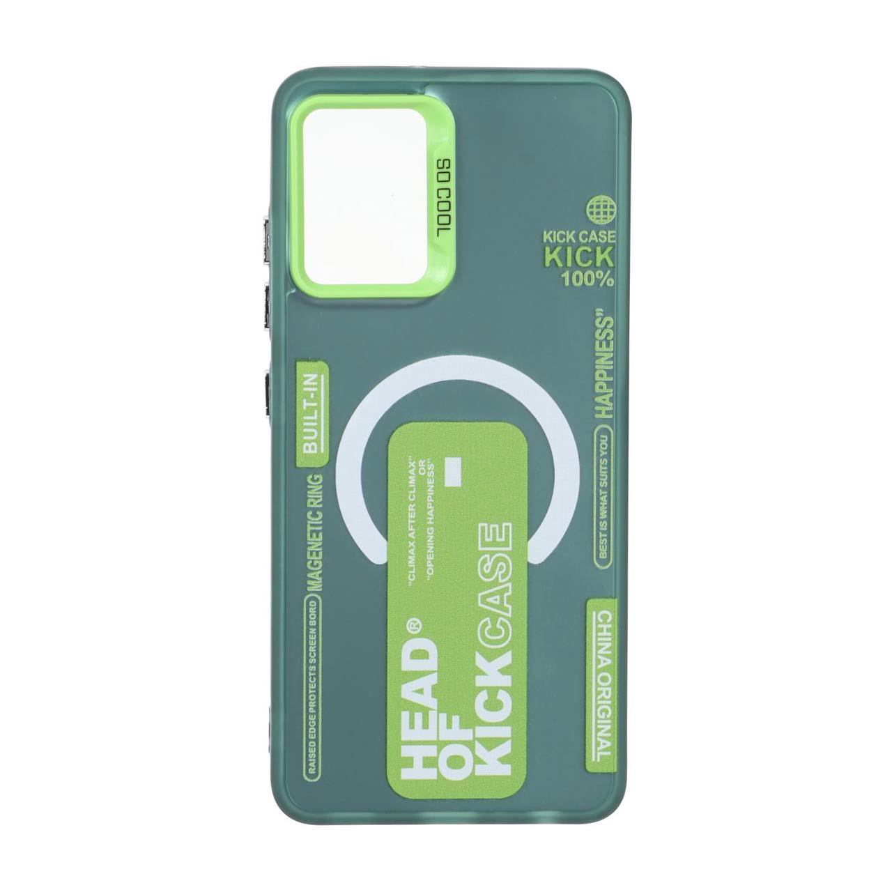 قاب طرح مگ سیف Kick Case SO COOL مناسب برای سامسونگ گلکسی A32 4G - سبز