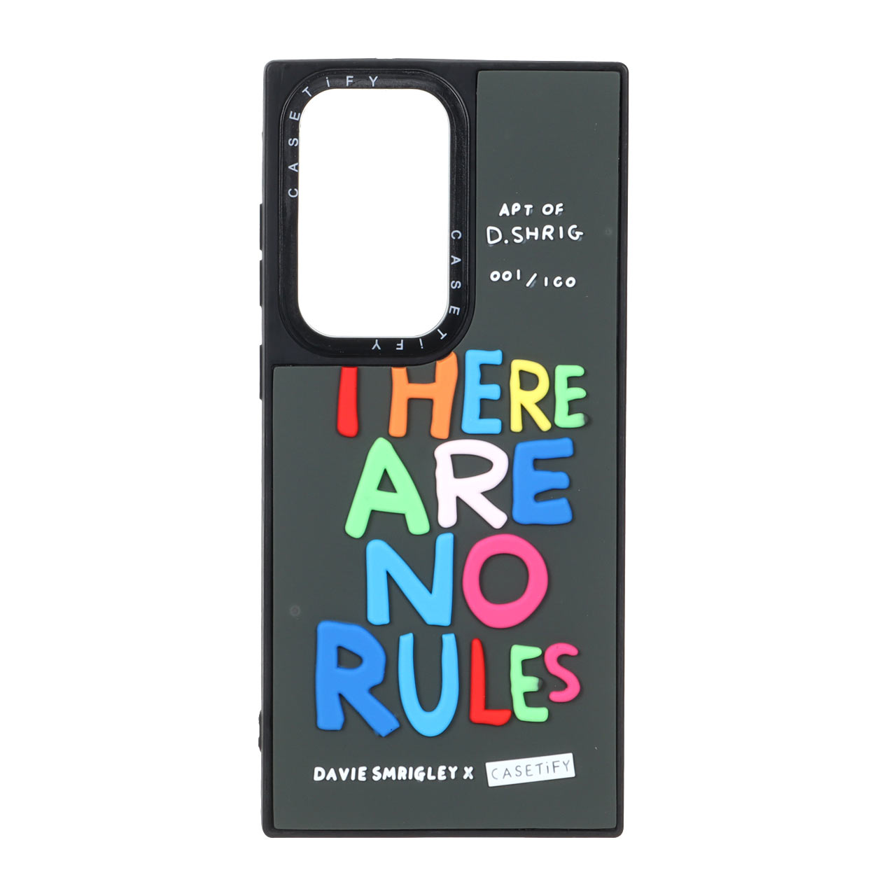 قاب Casetify طرح THERE ARE NO RULES برجسته فانتزی مناسب برای سامسونگ گلکسی اس ۲۳ اولترا