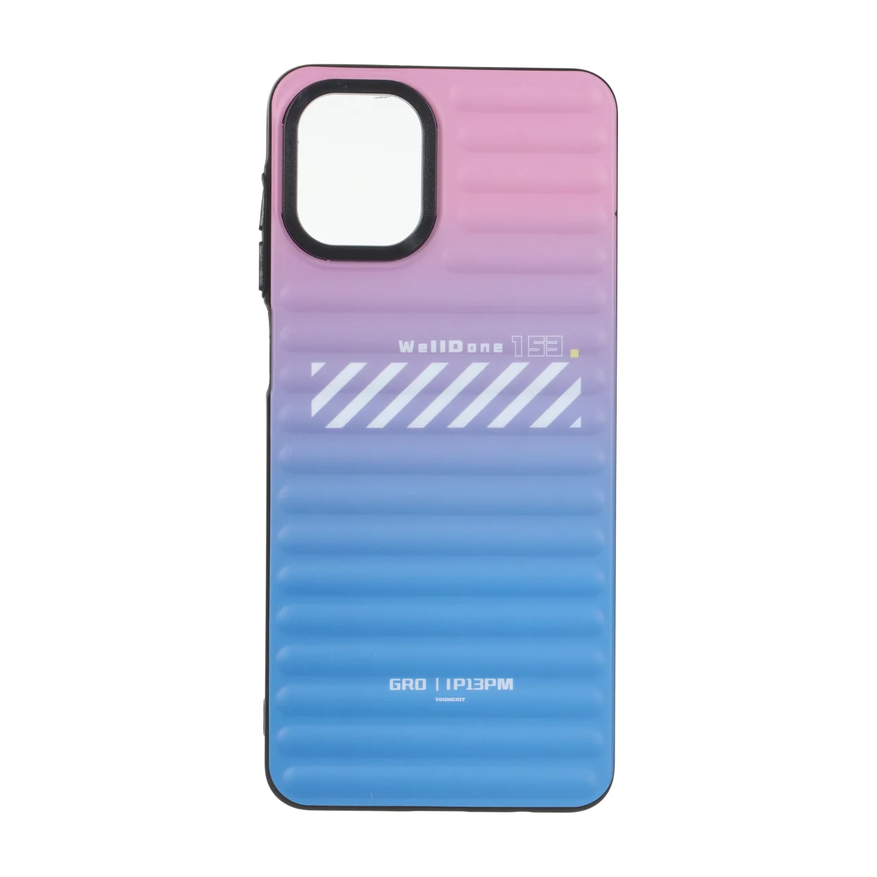 قاب مات Youngkit طرح گرادیان صورتی آبی مناسب برای Samsung Galaxy A07