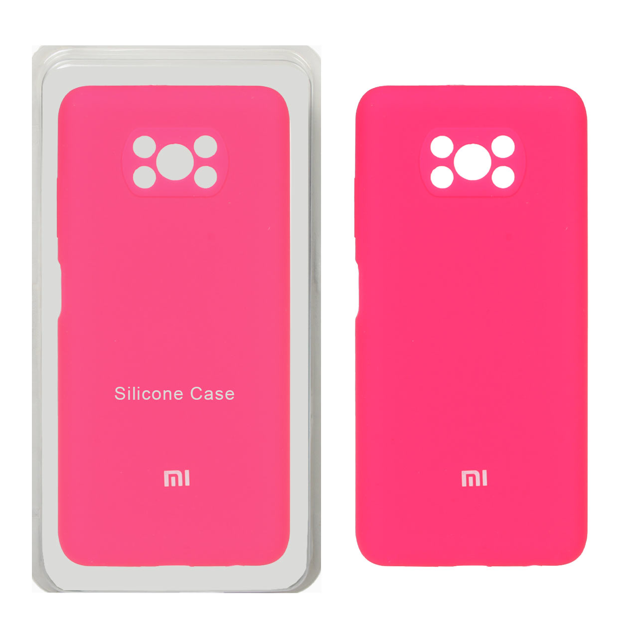 قاب سیلیکونی پاک کنی محافظ لنزدار صورتی فانتزی مناسب برای شیائومی پوکو X3، پوکو X3 پرو و پوکو X3 ان اف سی