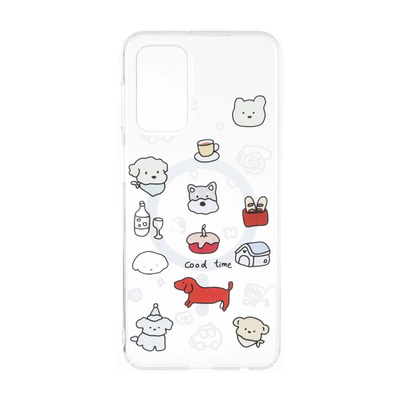 قاب Cute کریستالی طرح مگ سیف Samsung Galaxy A23 - کد 222