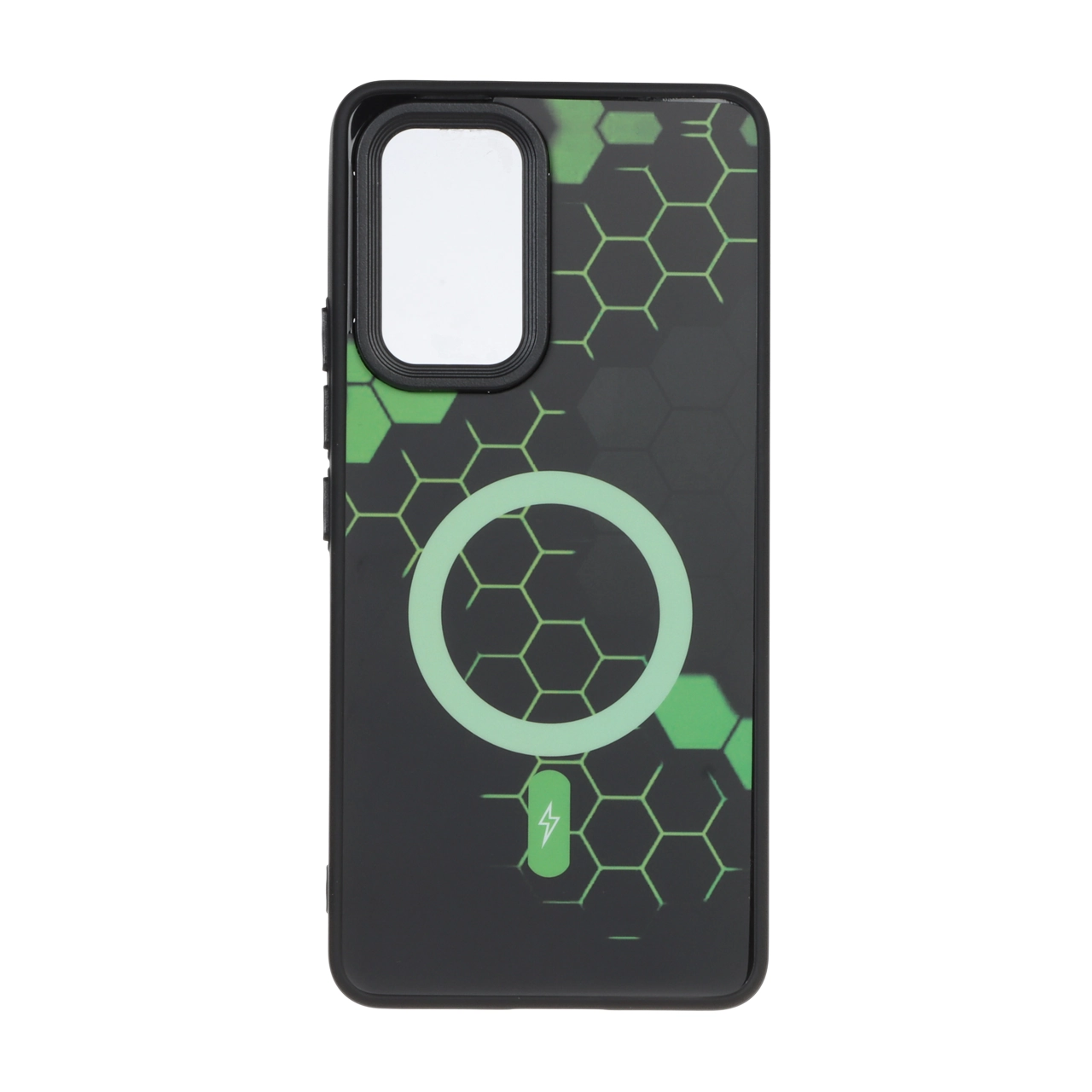 قاب طرح Hexagon مگ سیف سبز مناسب برای سامسونگ گلکسی A53