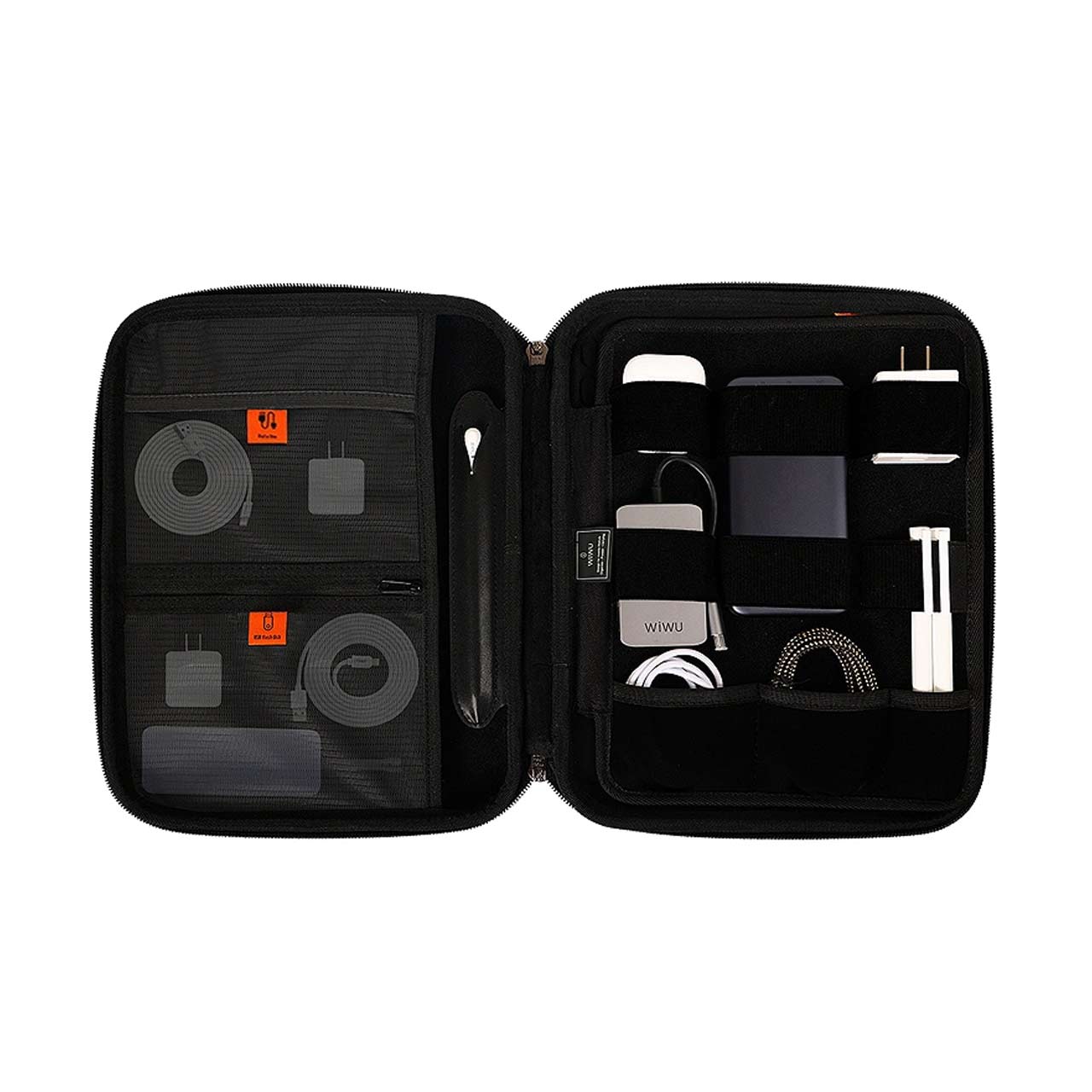 کیف لوازم جانبی Wiwu مدل Parallel Hardshell Bag - خاکستری