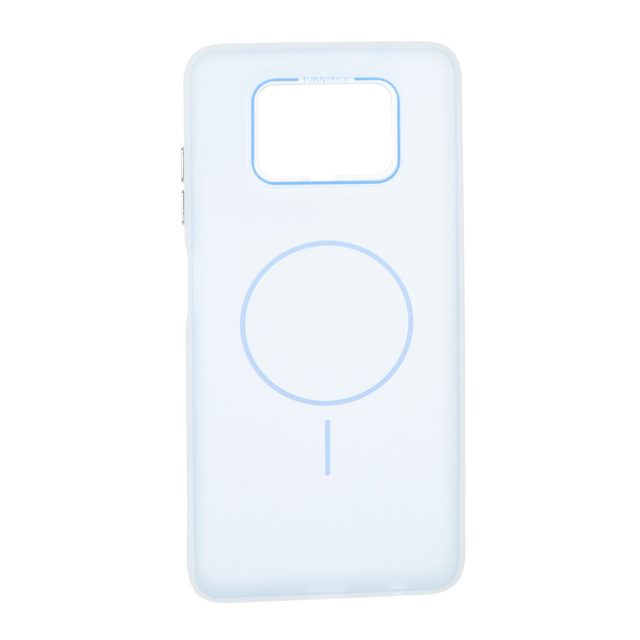 قاب مات Funnyrich طرح مگ سیف دور مات Xiaomi Poco X3 / Poco X3 Pro / Poco X3 NFC - آبی