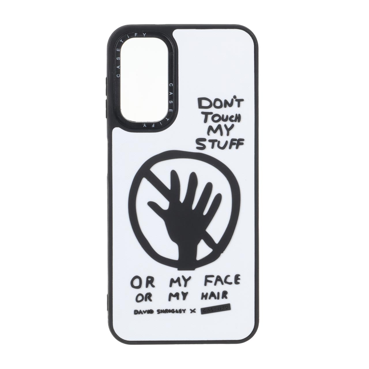 قاب طرح برجسته فانتزی Casetify با متن "DON'T TOUCH MY STUFF" مناسب برای سامسونگ گلکسی A14