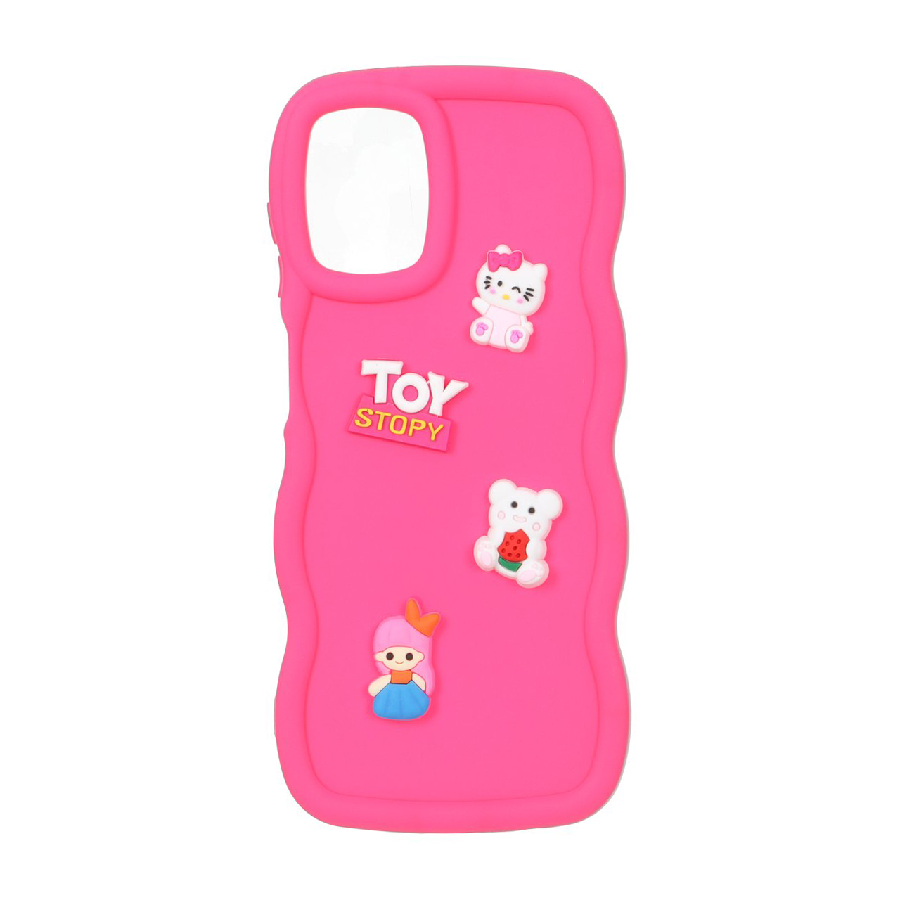 قاب طرح کنگره ای عروسک خمیری برجسته Toy Stopy مناسب برای سامسونگ گلکسی A12 / M12 / F12