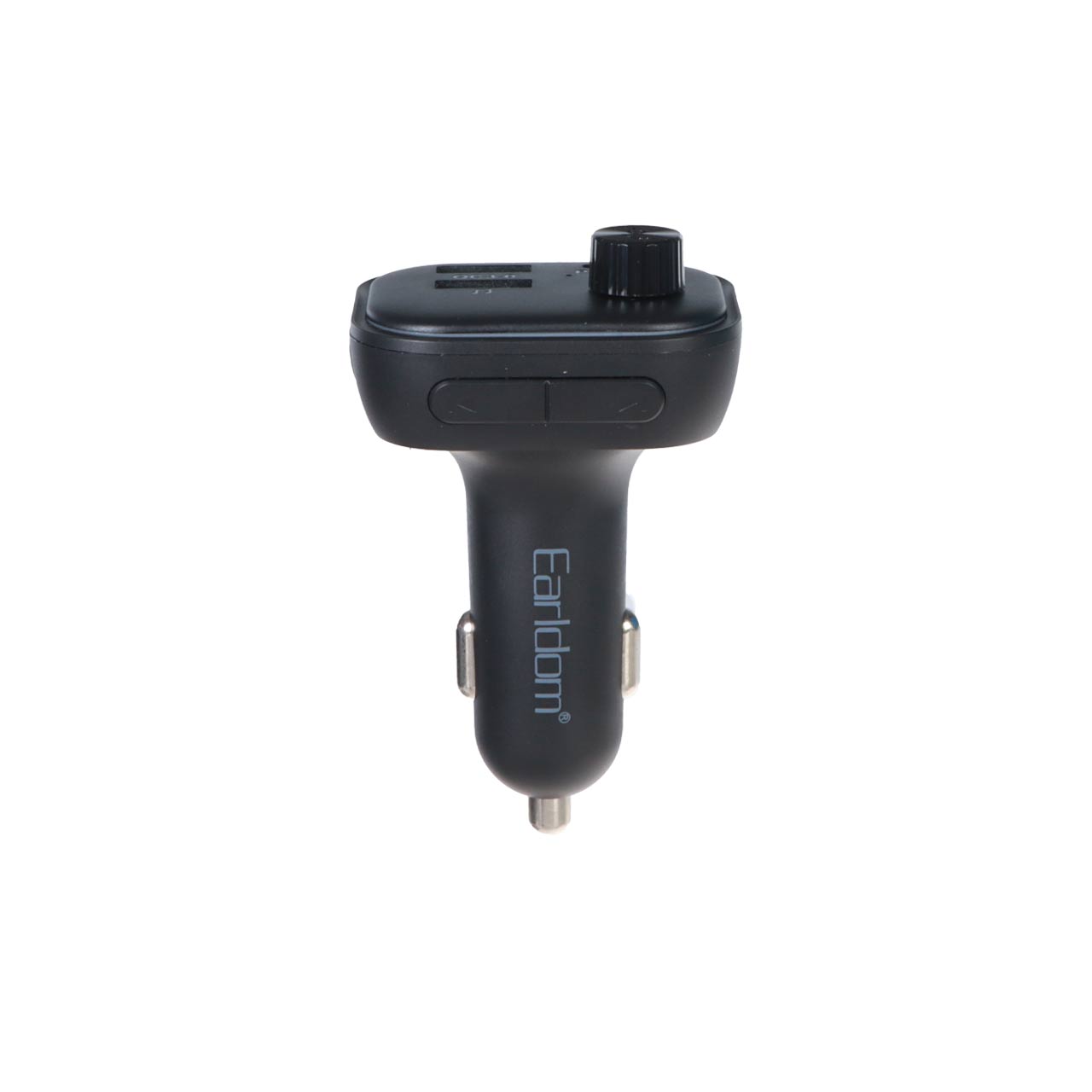 شارژر فندکی Earldom مدل M112 با توان 54W، دارای PD، فست شارژ، دو پورت و گیرنده بلوتوثی FM – رنگ مشکی