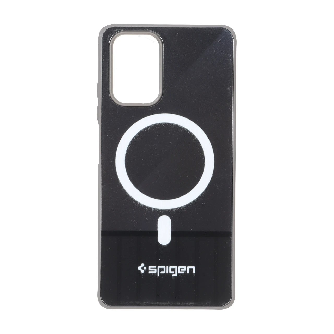 قاب طرح مگ سیف Spigen مناسب برای شیائومی ردمی نوت 10 4G و ردمی نوت 10S و پوکو M5S - خاکستری