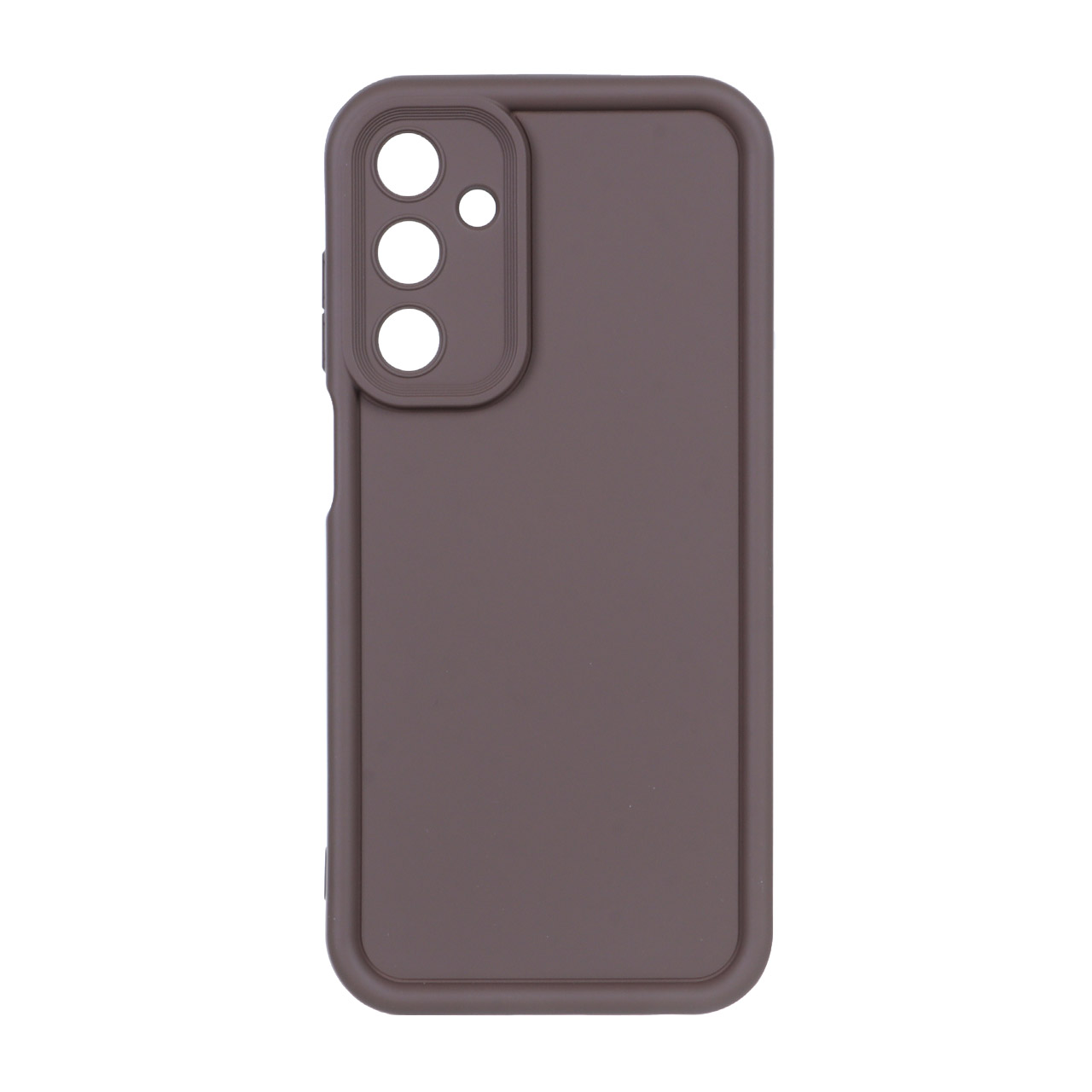 قاب Solid Case مناسب برای سامسونگ گلکسی A25 5G - قهوه‌ای
