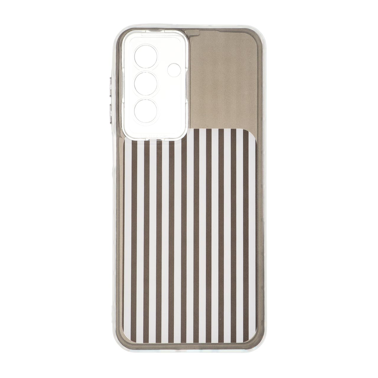 قاب طرح راه راه Stripe لنز شفاف مناسب برای سامسونگ گلکسی A17 و A26