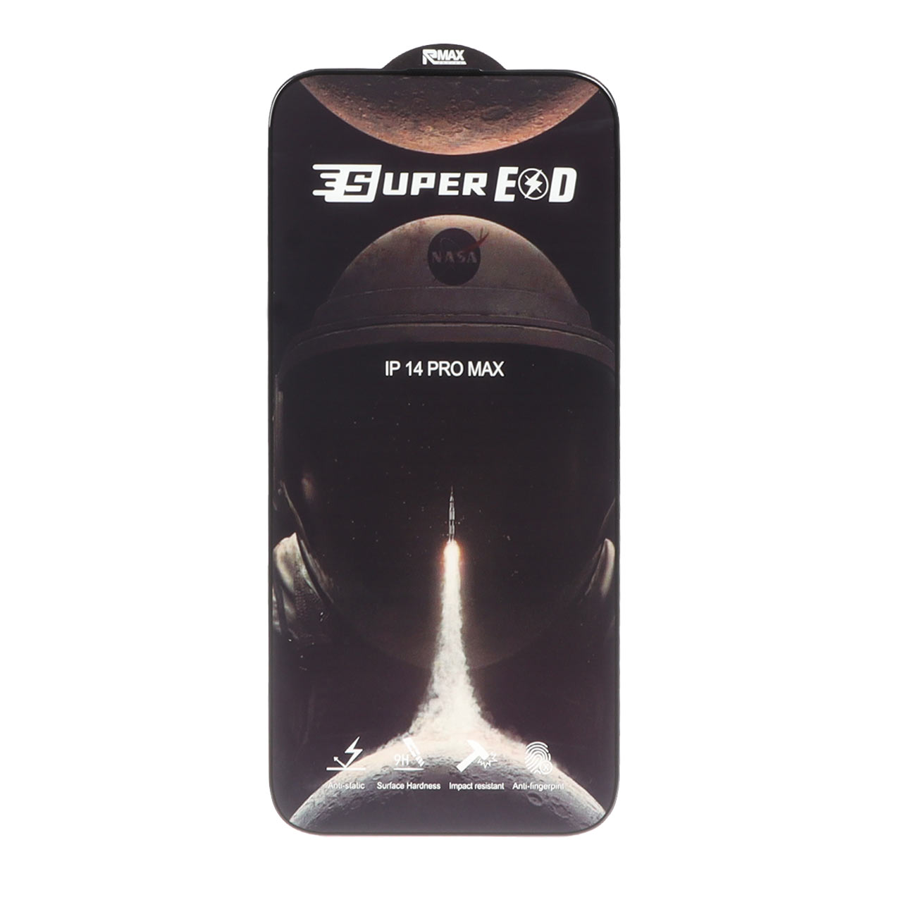 محافظ صفحه نمایش شیشه ای Running Max Super ESD مناسب برای آیفون 14 پرو مکس