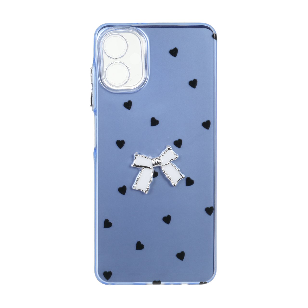 قاب طرح SO COOL پاپیون برجسته قلبی لنز شفاف مناسب برای سامسونگ گلکسی A06