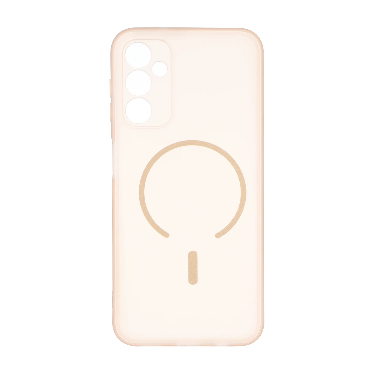 قاب ژله ای مات طرح مگ سیف Power محافظ لنزدار Samsung Galaxy A14 - نسکافه ای