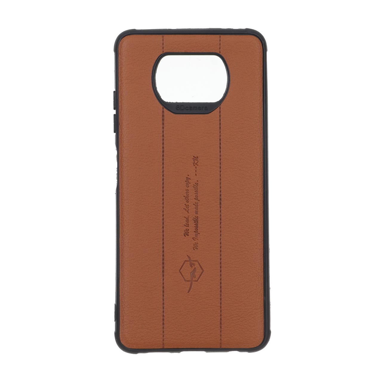 قاب چرمی طرح دوخت Text مناسب برای شیائومی پوکو X3، پوکو X3 پرو و پوکو X3 NFC