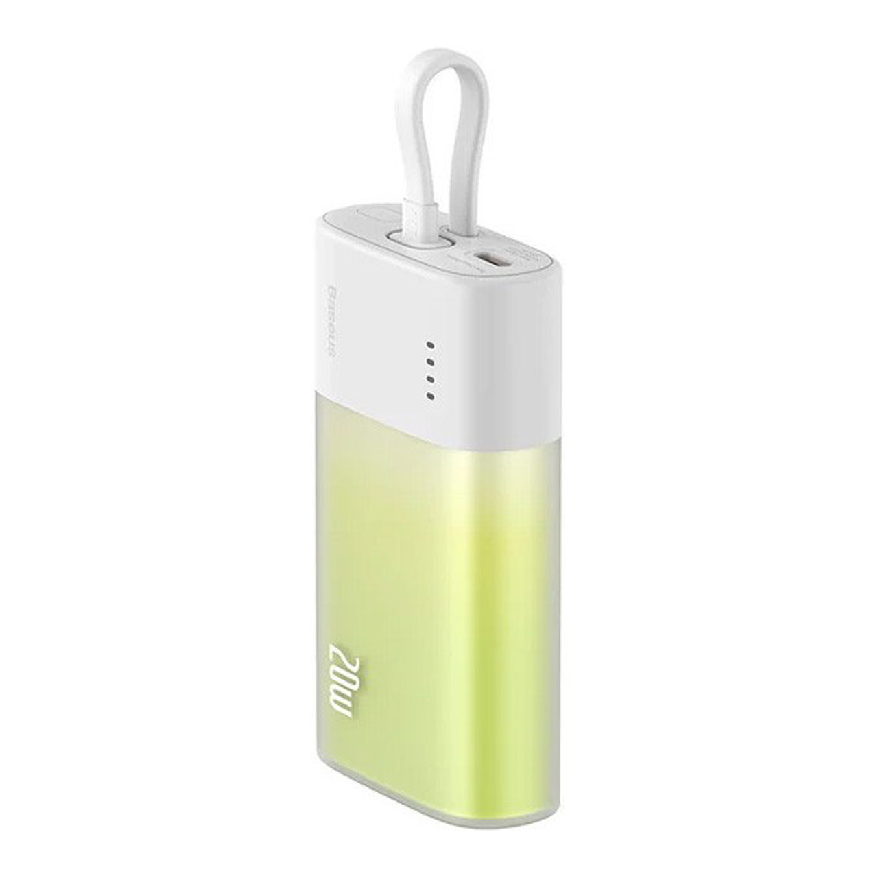 پاوربانک 20 وات 5200 میلی آمپر (فست شارژ) Baseus مدل Popsicle PPKDC05C