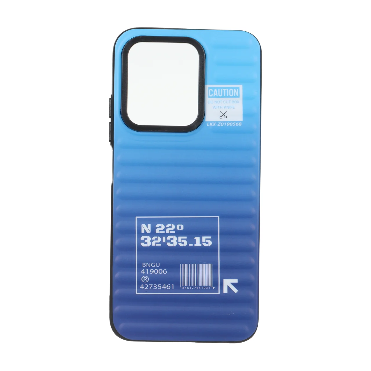 قاب مات Youngkit طرح لیبل آبی مناسب برای شیائومی ردمی 15C و پوکو C85
