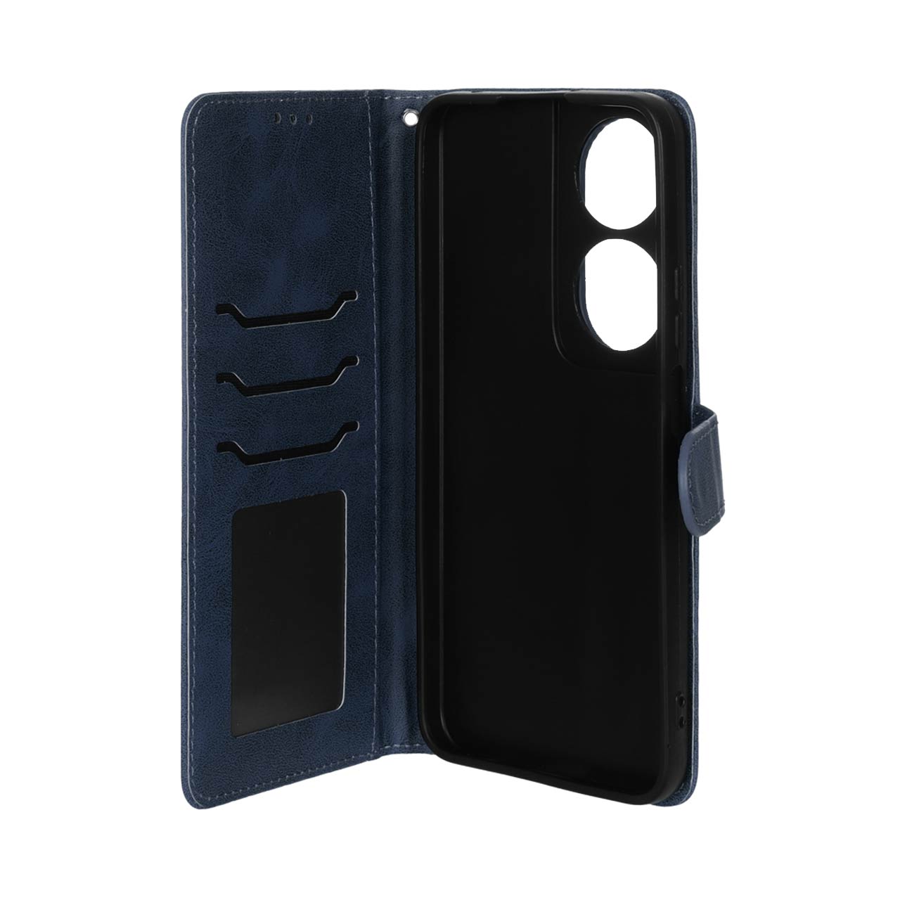 کیف چرمی مگنتی MNC مناسب برای موبایل Honor X7b - سرمه ای