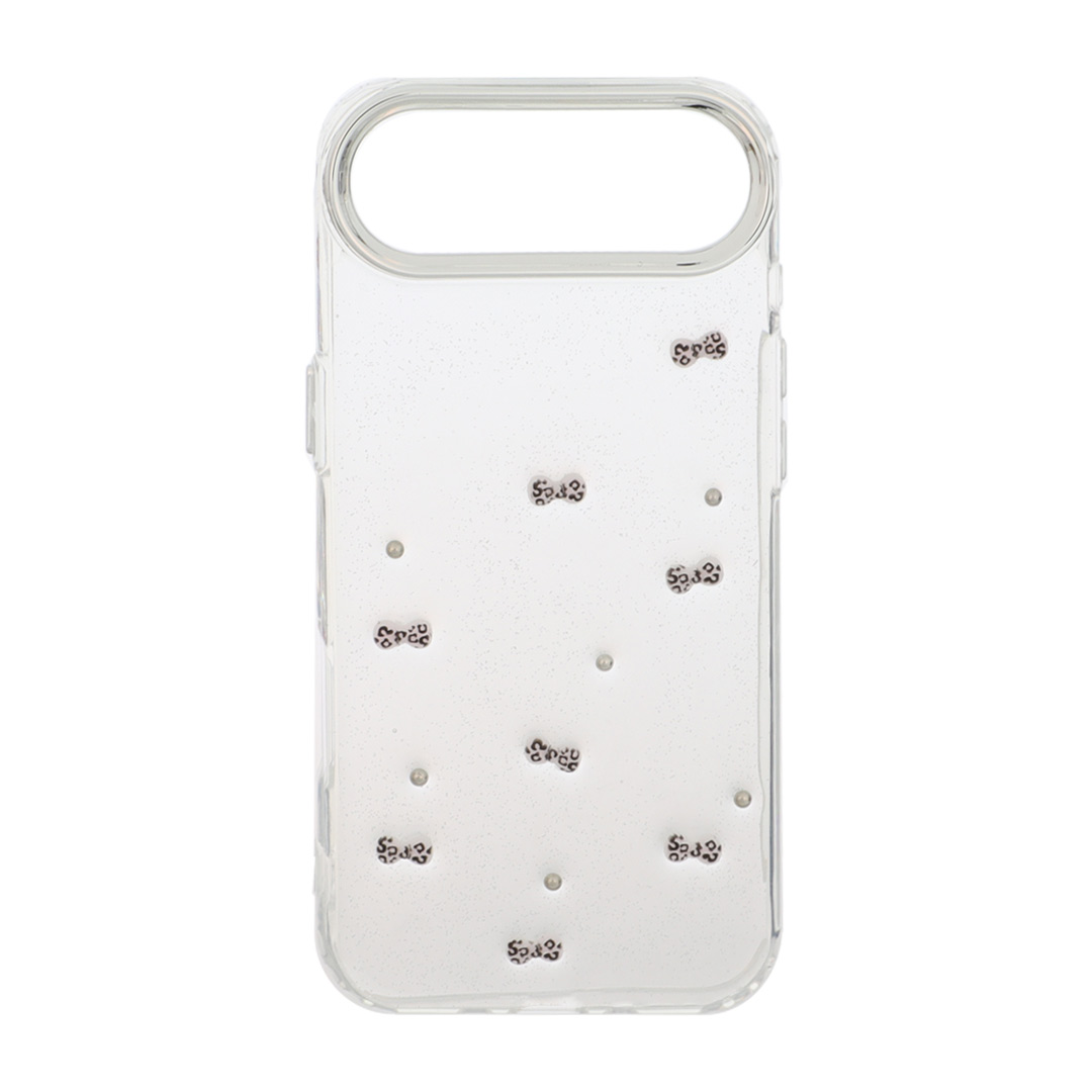 قاب رزینی شفاف طرح برجسته Apple iPhone 17 Air - کد 389