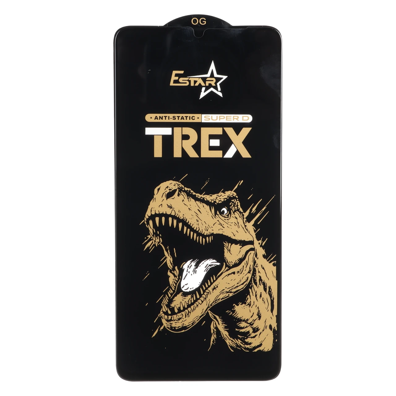 محافظ صفحه نمایش شیشه ای فول کاور OG Anti-Static TREX مناسب برای سامسونگ A07/A06/A05، شیائومی 13C/C65/M6 5G، آنر X7/X7A و ریلمی C51/C53