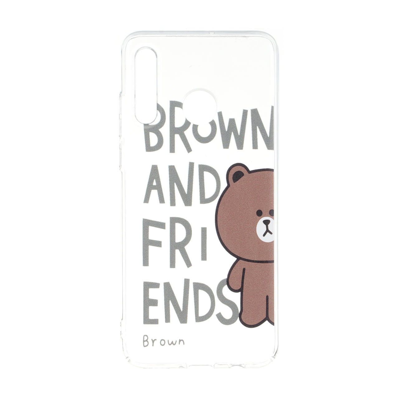 قاب شفاف طرح BROWN AND FRIENDS مناسب برای هوآوی P30 لایت