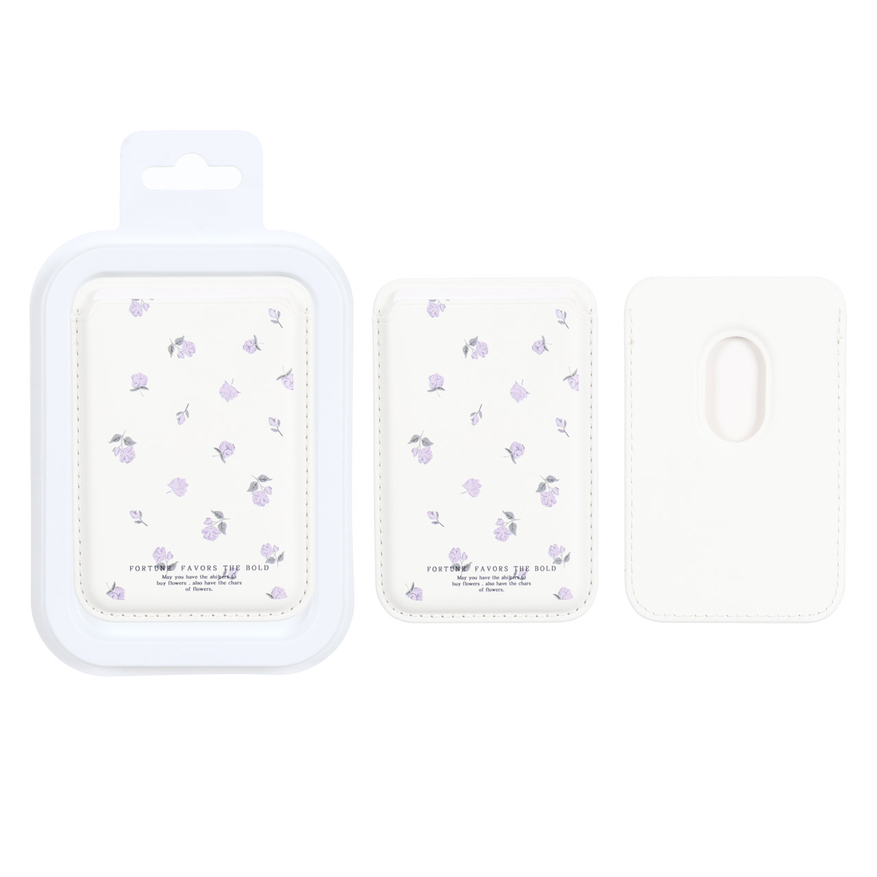 جاکارتی چرمی MagSafe طرح دار - کد 5 (پک دار)