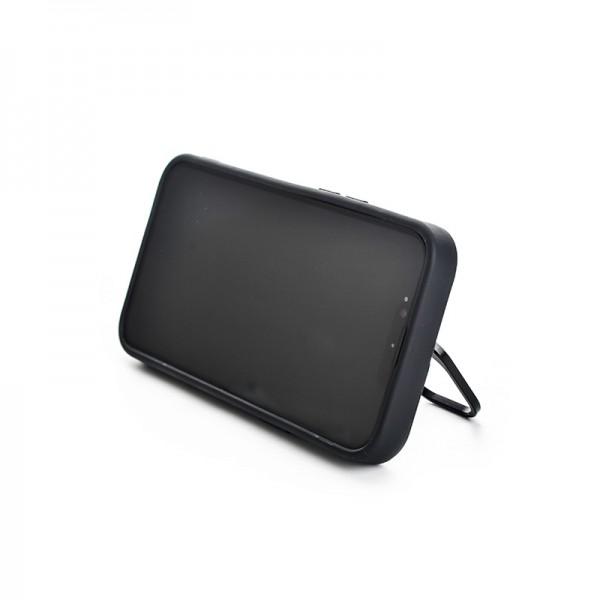 قاب آیفون استندشو اورجینال محافظ لنزدار پکدار Metal Stand Case