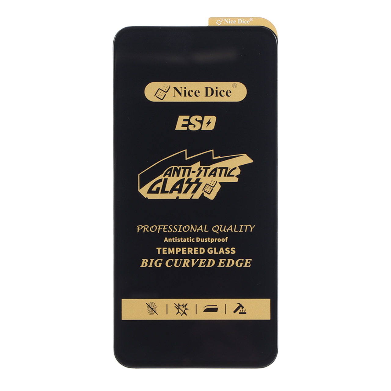 محافظ صفحه نمایش شیشه ای Full Cover ESD Anti Static نایس دایس مناسب برای سامسونگ گلکسی A27 / A35 / A55