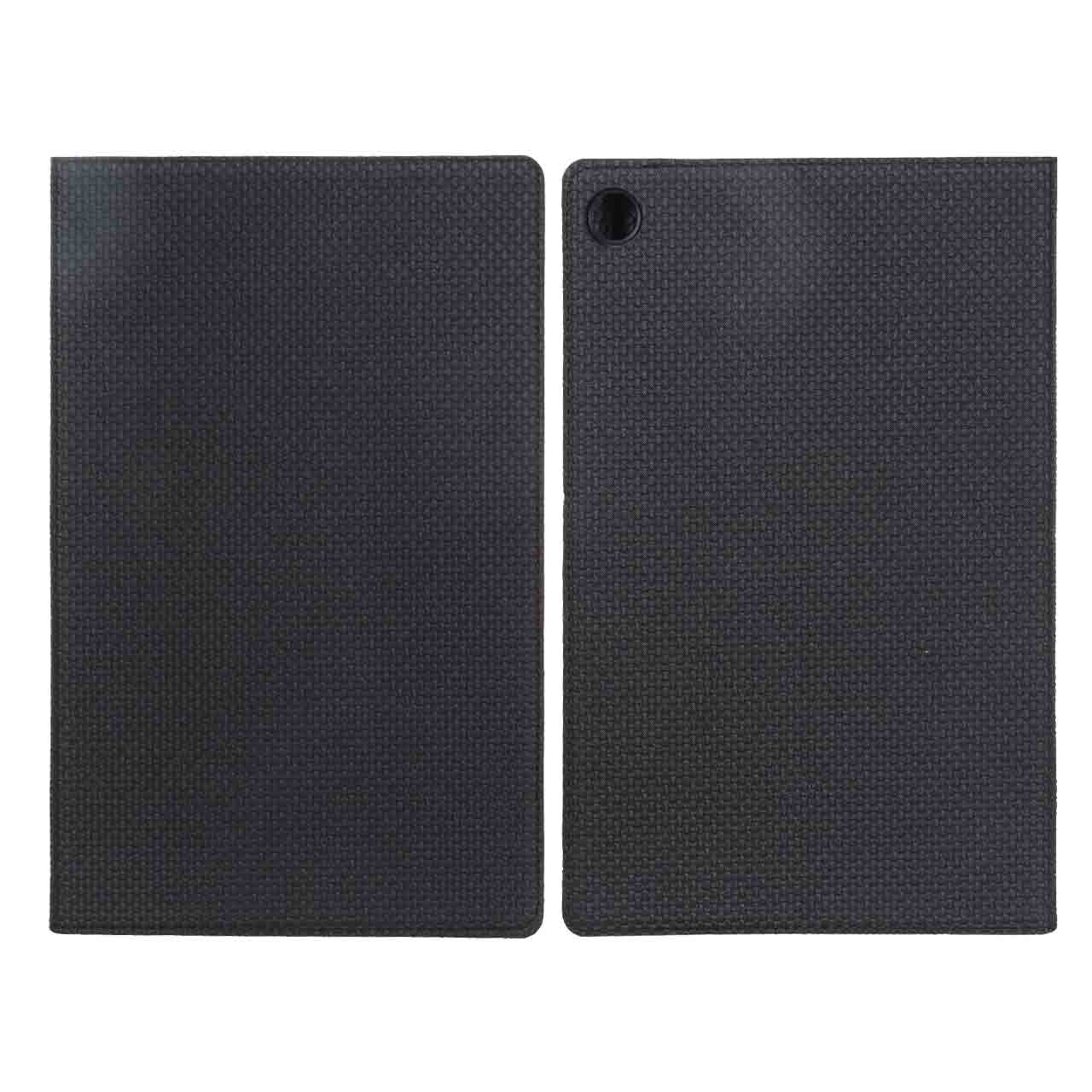 کیف تبلت چرمی حصیری Samsung Galaxy Tab A9 Plus 11 / X210 / X215 / X216 / TAB A11 Plus - مشکی - BSA