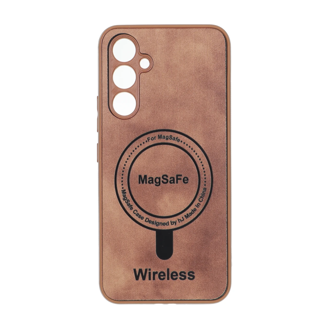 قاب طرح مگ سیف Wireless محافظ لنز برجسته عسلی مناسب برای سامسونگ گلکسی A54