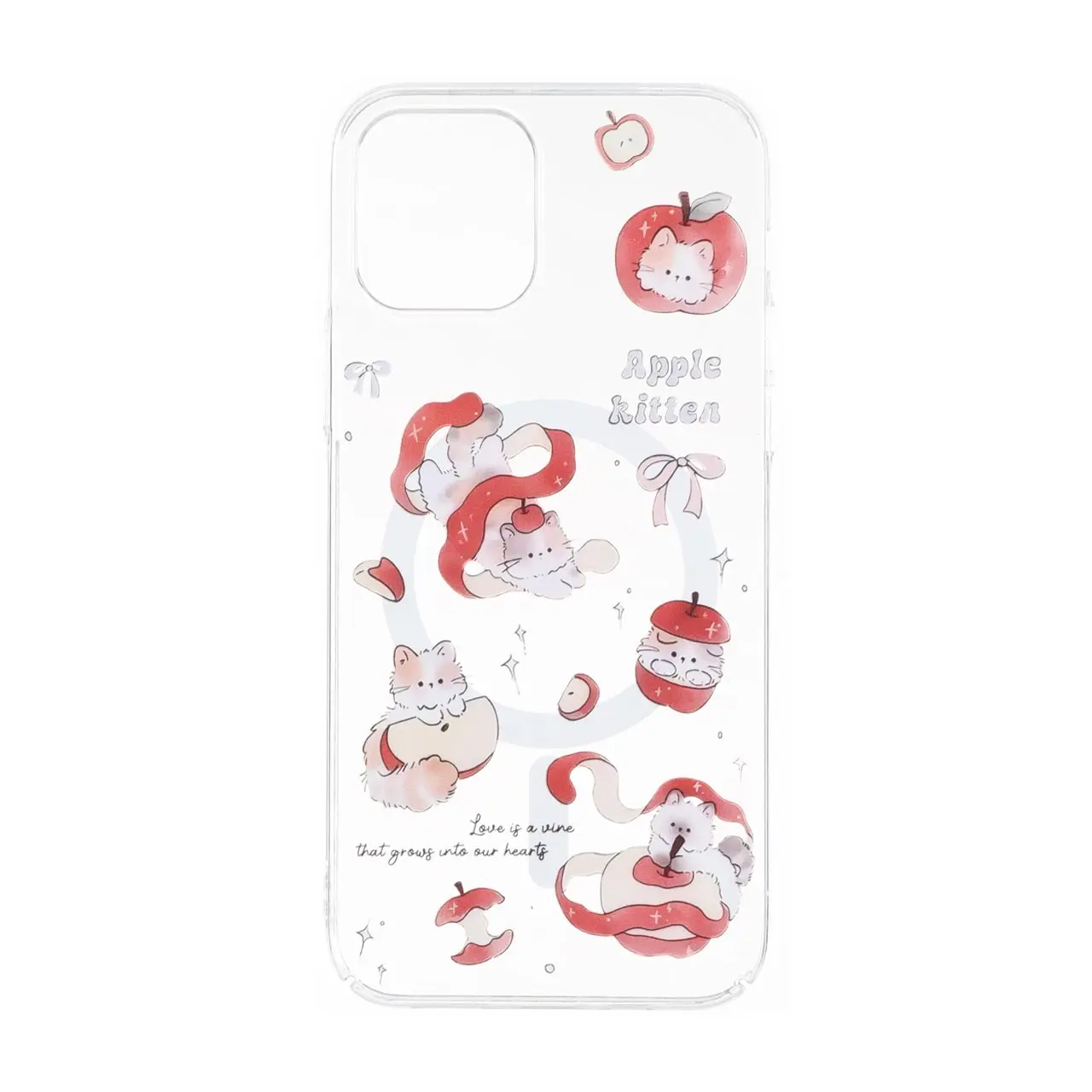 قاب Cute کریستالی طرح مگ سیف Apple iPhone 12 Pro / iPhone 12 - کد 596
